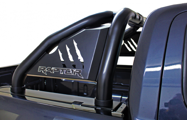 Ford Ranger Sports Bar Black – Brake Light Integration – RAPTOR NAME PLATE