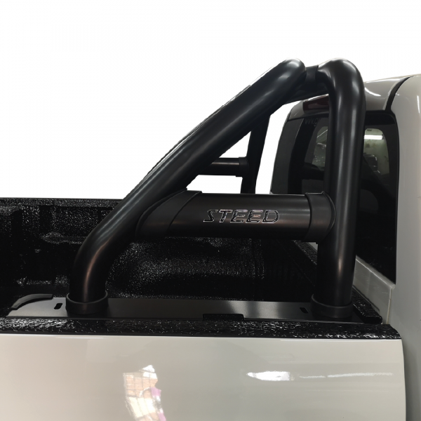 Steed 5 & 5E Sports Bar w Oval Side Plates Black (Fits all DC Models)