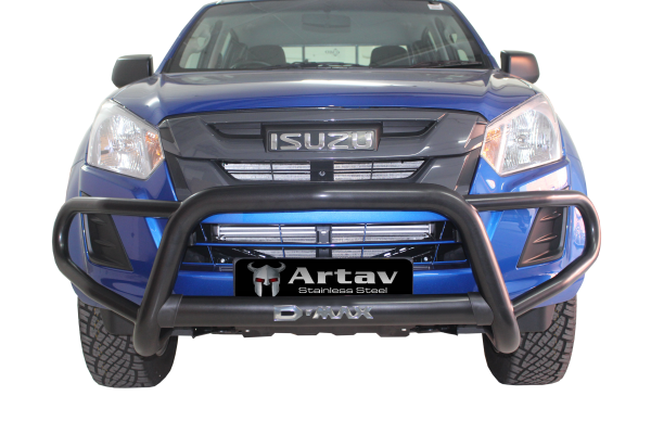 Isuzu DMAX Tri Bumper Black
