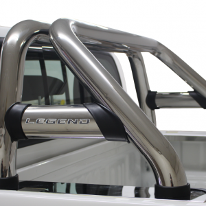 Toyota Hilux LEGEND Oval Sports Bar Double Cab & Extended Cab Stainless