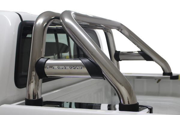 Toyota Hilux LEGEND Oval Sports Bar Double Cab & Extended Cab Stainless