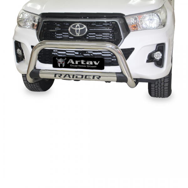Toyota Hilux Nudge Bar Stainless