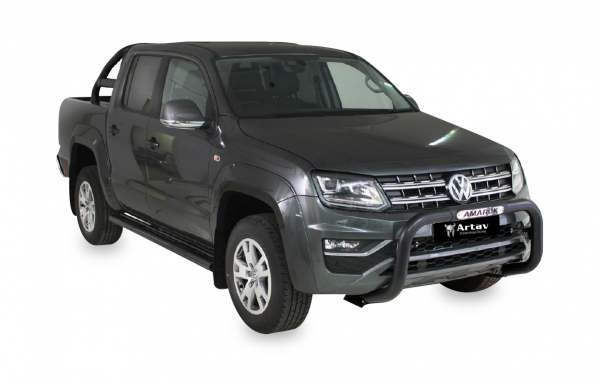 VW Amarok Facelift PDC Nudge Bar Black