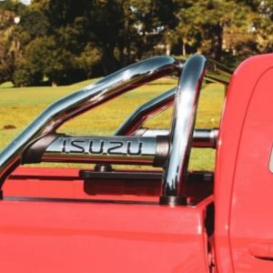 Isuzu DMAX Stainless Sports Bar Double Cab & Extended Cab