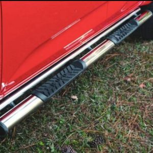 Isuzu DMAX Single Cab Stainless Side Steps