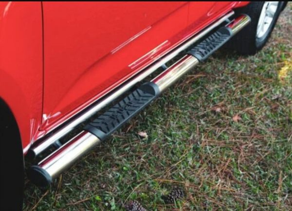 Isuzu DMAX Single Cab Stainless Side Steps