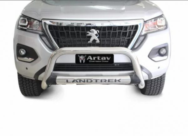Peugeot Landtrek Stainless Nudge Bar