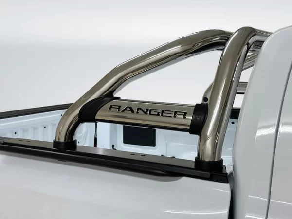 Ford Ranger Next Gen Sports Bar With Oval Side Tubes Stainless