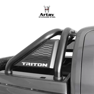 Mitsubishi Triton Sports Bar Black Stainless Steel 2024>