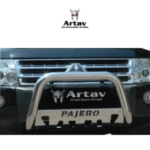 Mitsubishi Pajero Stainless Steel Nudge Bar 2008>