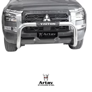 Mitsubishi Triton PDC Nudge Bar Stainless 2024>