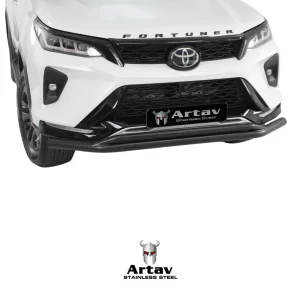 Toyota Fortuner Black Front Styling Bar 2016>