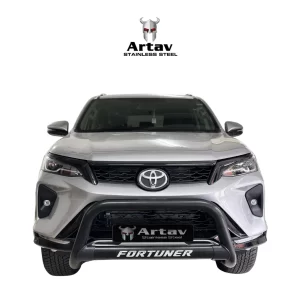 Toyota Fortuner VX Model Facelift Black Nudge Bar 2016>