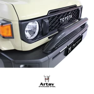 New Toyota Landcruiser 70 Series Styling Bar Black 2024>
