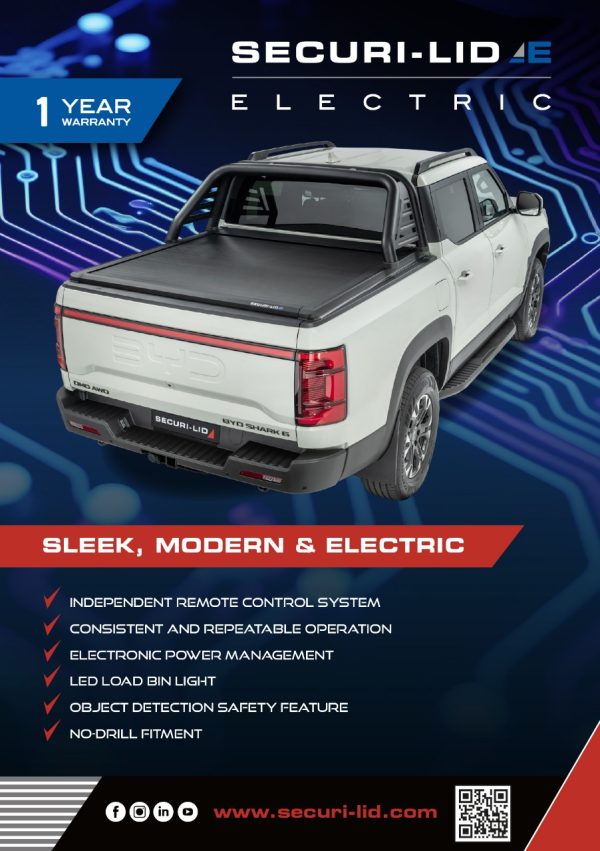 ELECTRIC SECURI-LID (BYD SHARK 2025+) DOUBLE CAB