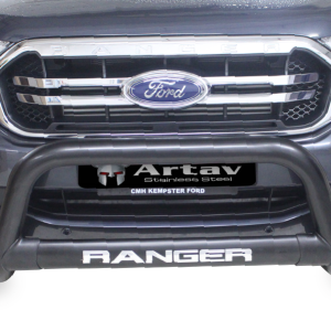 Ford Ranger T6 Facelift Nudge Bar Black 2016-2022