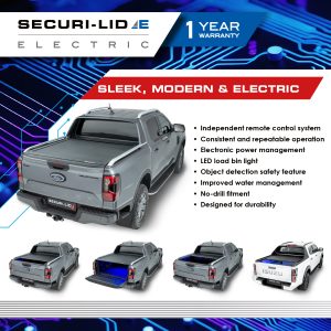ELECTRIC SECURI-LID (FORD RANGER/RAPTOR 2022+) DOUBLE CAB