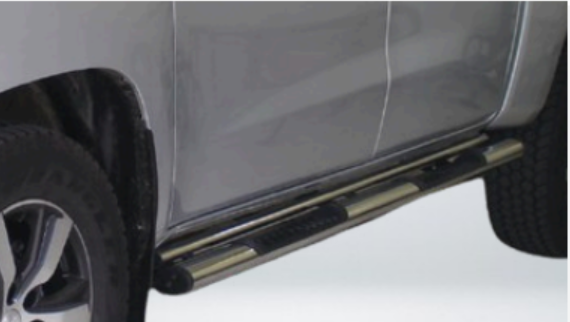 Changan HUNTER Side Steps Double Cab Stainless 2026>