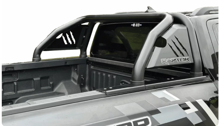 Ford Raptor Next Gen Sports Bar w RAPTOR Branding (Fits with Securi Lid 218)