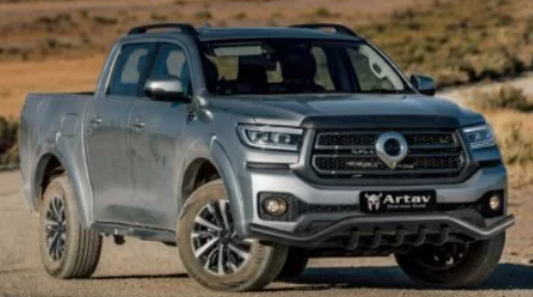 GWM P300 Predator Front Styling Bar in Black Stainless 2025>