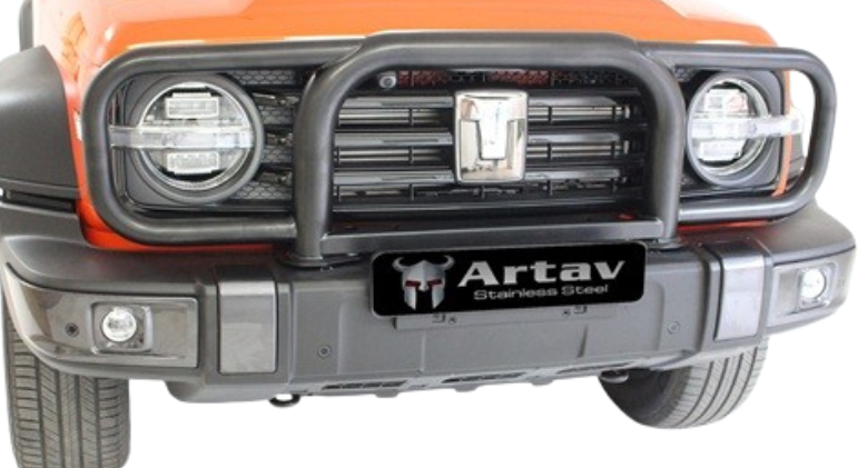 GWM TANK 300 Headlight Bumper Protector Black (2024+)