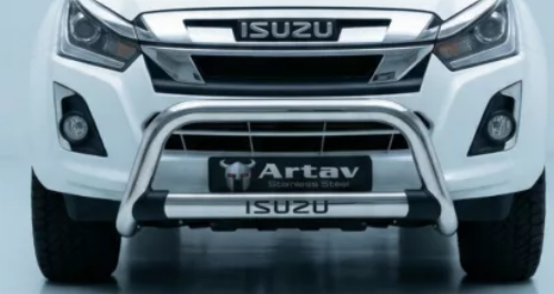 Isuzu RT50 & RT85 Nudge Bar Stainless 2013-2021