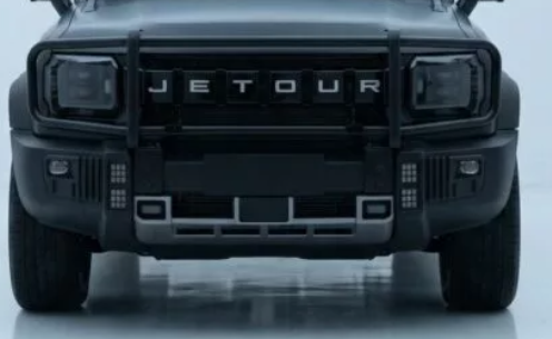JETOUR T2 Grill Guard w Spotlight Mounts