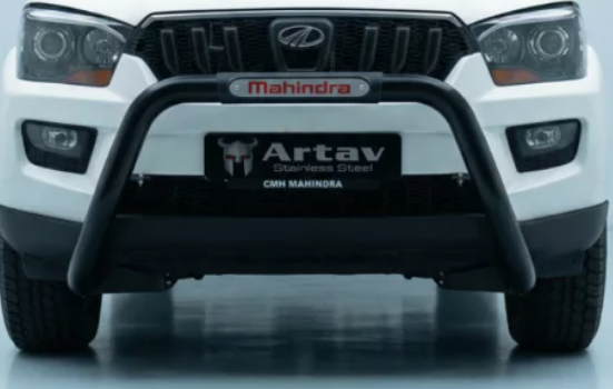 Mahindra Pik Up Nudge Bar Black 2021>