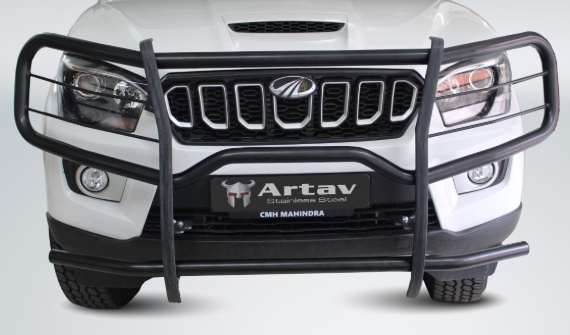 Mahindra Pik Up Headlight Wrap Around Bush Bar 2021>